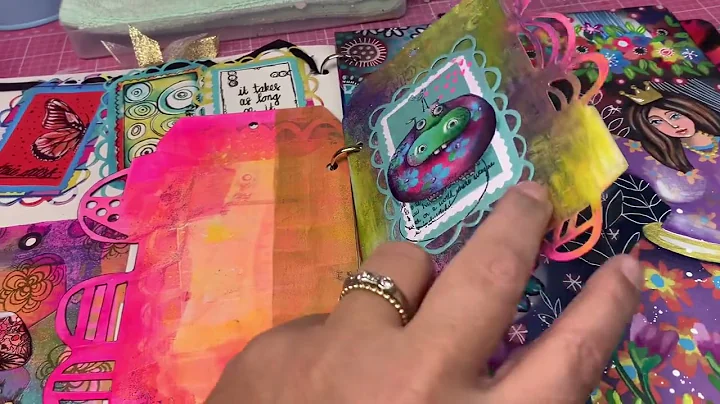 ART BY MARLENE journal flip-through and creative s...