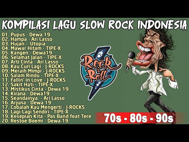 Kompilasi Lagu Slow Rock Indonesia 90an 🎸 Pupus - Dewa 19 🎸 Hampa - Ari Lasso class=