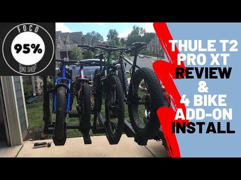 thule-t2-pro-xt-bike-rack-review-&-four-bike-add-on-install