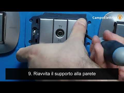 Video: Come Collegare Una Presa TV