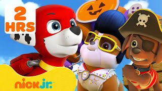 PAW Patrol's Halloween Rescue Missions & More! 🎃🕷️ w/ Marshall! | 120 Minutes | Nick Jr.