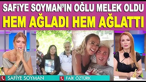 Safiye Soyman vefat eden oğlu Harun Akaröz için canlı yayında gözyaşlarına boğuldu!