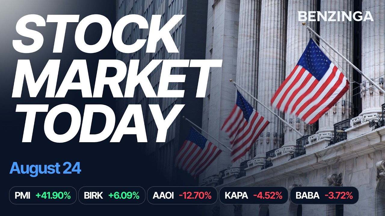 Dow Jones, S&P 500, Nasdaq 100 Futures Slip Ahead of Data-Heavy Week, $NVDA Earnings, & Jackson Hole