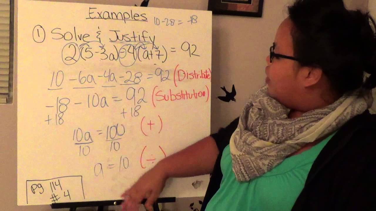 Geometry 2.6 - Algebraic Proof - YouTube