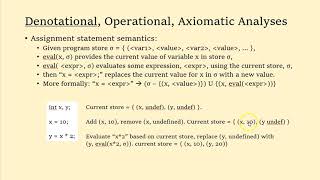 CS332 6.2 Compilation: Semantic Analysis (2 of 2)