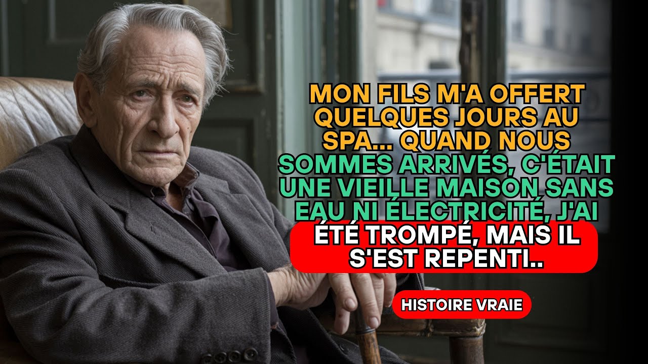 MON FILS A DIT : PAPA, J'AI UN CADEAU : DEUX JOURS AU SPA..MAIS QUAND NOUS SOMMES ARRIVÉS, J'AI GELÉ