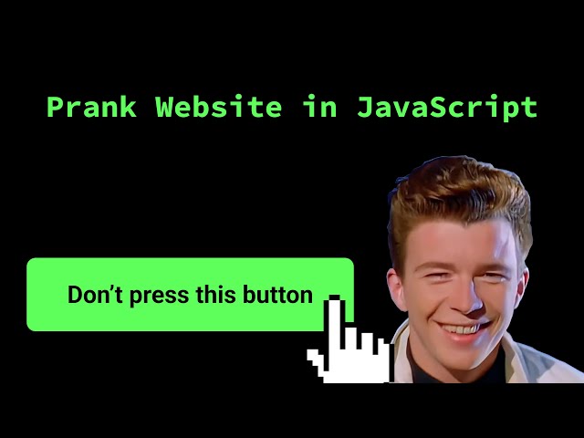 I thought of the fake Rickroll website thing but I can't come up with a  good title for this meme - Imgflip