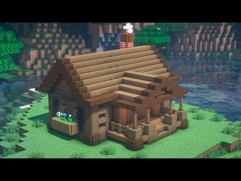 the-yumness: “A simple but nice wooden Minecraft house. Check out the  flower b #woodenflowerb…