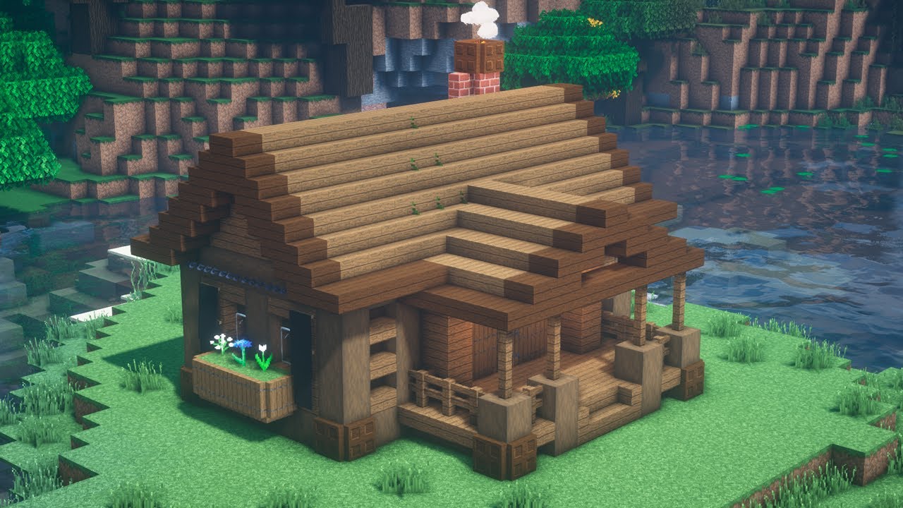 the-yumness: “A simple but nice wooden Minecraft house. Check out