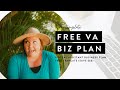 Virtual Assistant Business Plan Free Template SAVE $$$