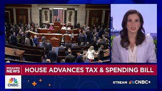 House advances President Trump's tax & spending bill