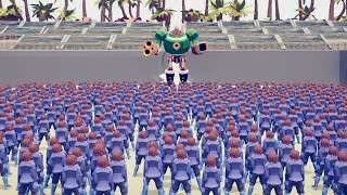 Can Giant Robot Defeat 1000 Halflings and Army? TABS Map Creator Totally Accurate Battle Simulator