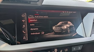 Drive Modes of the 2022 Audi S3 | Audi Drive Select