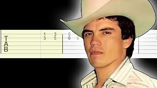 Nieves de Enero / Chalino Sánchez / Guitarra Tutorial