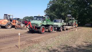 Gespannziehen Mit 2 Unimog 406 Trecker Treck Privat 2X Om352 Power Wir Haben Spaß