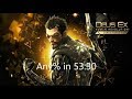 Deus Ex Human Revolution Director's Cut Any% (53:30) World Record