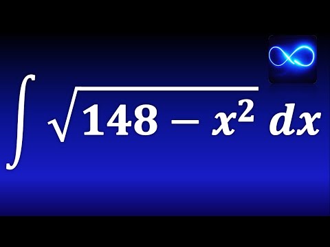 232. Integral de raíz cuadrada de 148 - x^2
