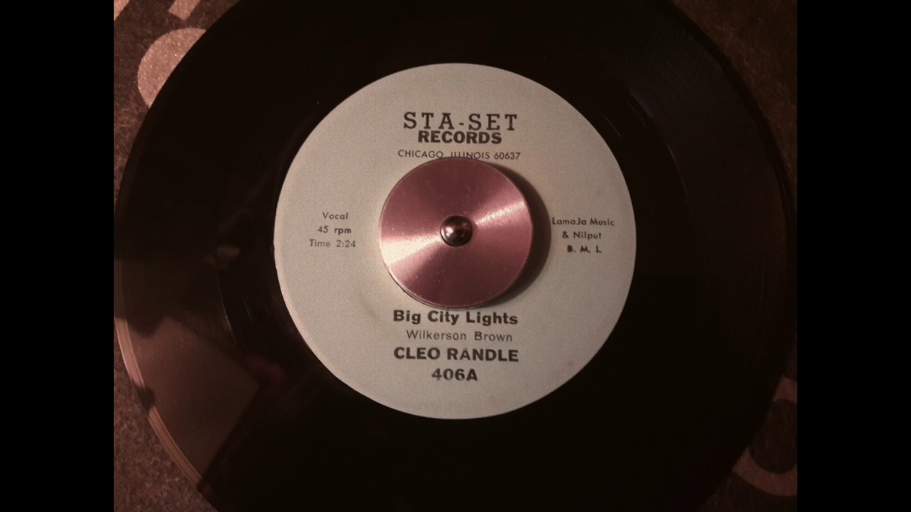 CLEO RANDLE big city lights STA-SET
