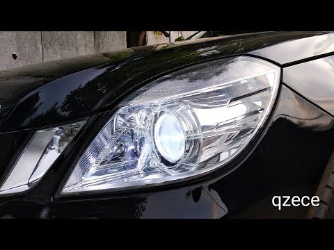 Как за 40€ поменять весь головной свет на Mercedes E class | w212 | qzece