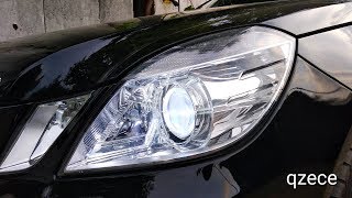 How with 40euros you can change all bulbs in front light of Mercedes E class w212