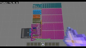 4 Bit Redstone Calculator! - Bedrock Edition