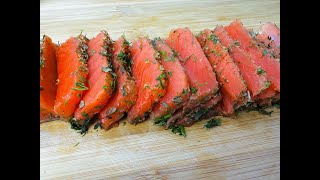 Quick Cured Salmon - How to Salted Salmon