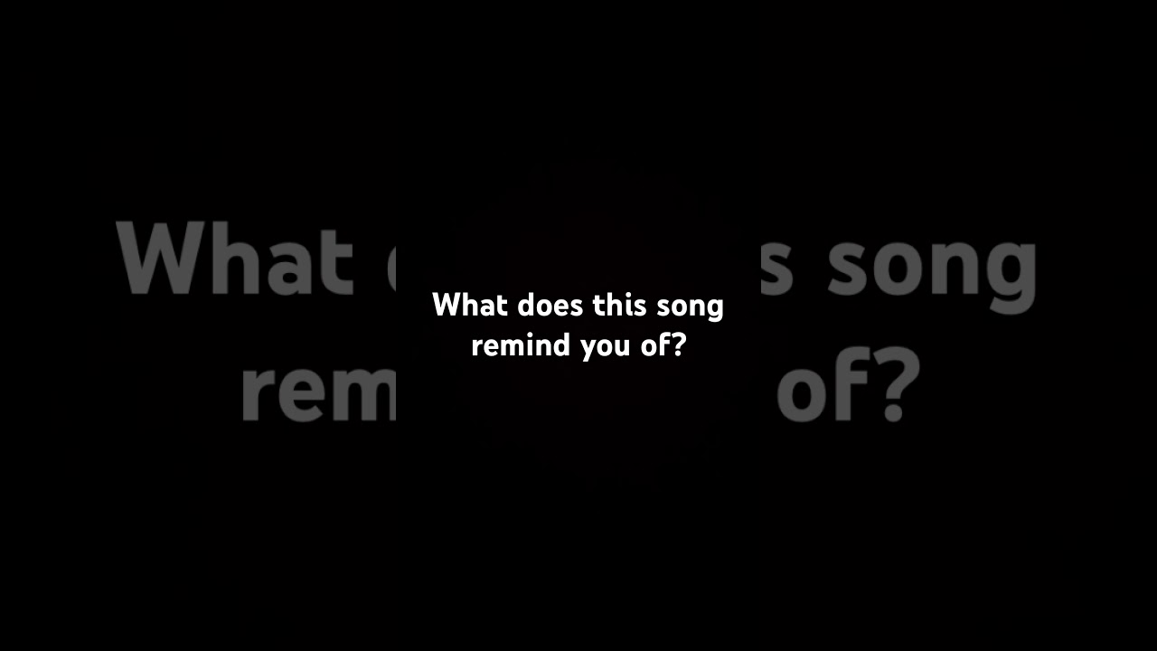 What does this song remind you of? #music #newmusic #originalsong #lyrics #funny