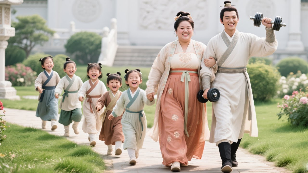 Femme de 100 kg voyage temporel, nuit torride avec un prince... naissance de quintuplés ! 🔥