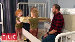 The Quints Help Out Adam | OutDaughtered