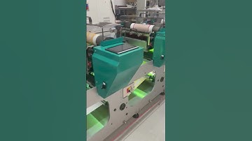 Unique Modular Flexo Label Printing Press: #shorts #modularflexopress #labels #journeytowards #viral