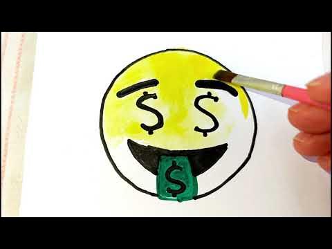 WhatsApp smileys 10π€||How to draw smiley face easy||Smiley drawing ...