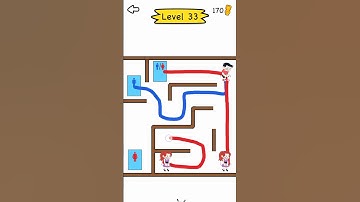 Draw to Pee by dinosaur Rex - level 33 - Gameplay Walkthrough Video #short #shorts #game #games