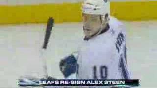 Maple Leafs Re-Sign Alex Steen