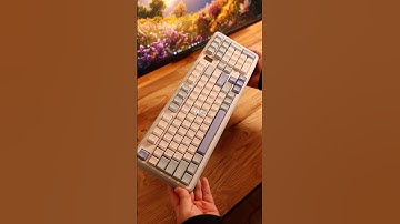 CREAMY Budget Keyboard With a Numpad #keyboard #mechanicalkeyboard #keyboardasmr