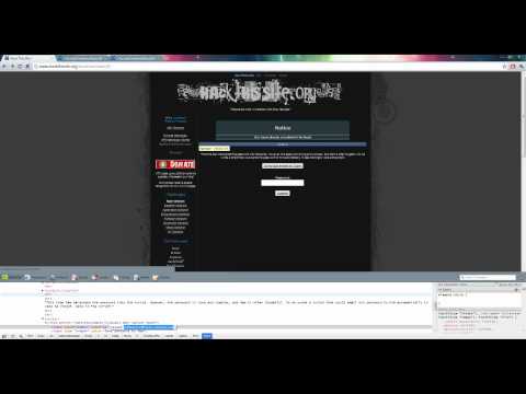 Hack This Site missions 1 - 5 tutorial (Google Chrome) - HD
