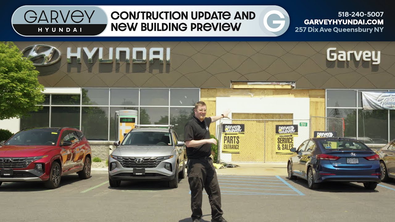 Garvey Hyundai Construction Update - YouTube