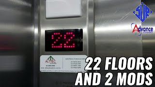 SÛR (m. ThyssenKrupp/Generic) Traction Service Elevator - Allencaster Bldg. - Downtown - GO, BR