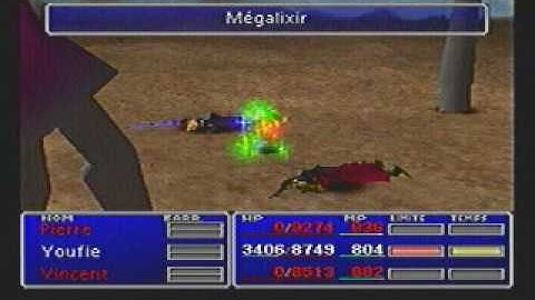 FF7 - Ruby Weapon defeated by a single frog without Materia or 7777 strat (Part 2/6)