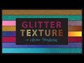 Glitter Effect Illustrator - Glitter Texture - Glitter Text - Illustrator Tutorial