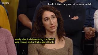 The Big Questions: The arms trade is fuelling war and conflict around the world, clip 1