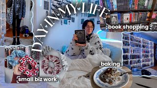 spend the day with me (barnes & noble trip, small business work, making eclair cake, cozy night in)