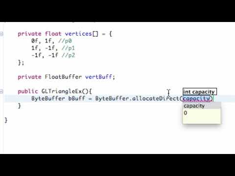 Android Application Development   172   Byte and Float Buffers
