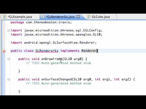 Android Application Development Tutorial   169   OpenGL Renderer Basics   YouTube 2017