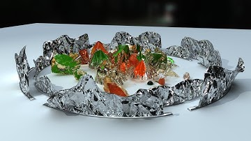 Lightwave 11 Bullet Dinamicas test