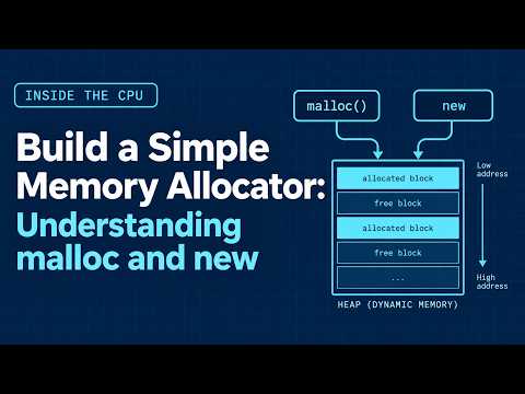 Build a Simple Memory Allocator: Understanding malloc and new