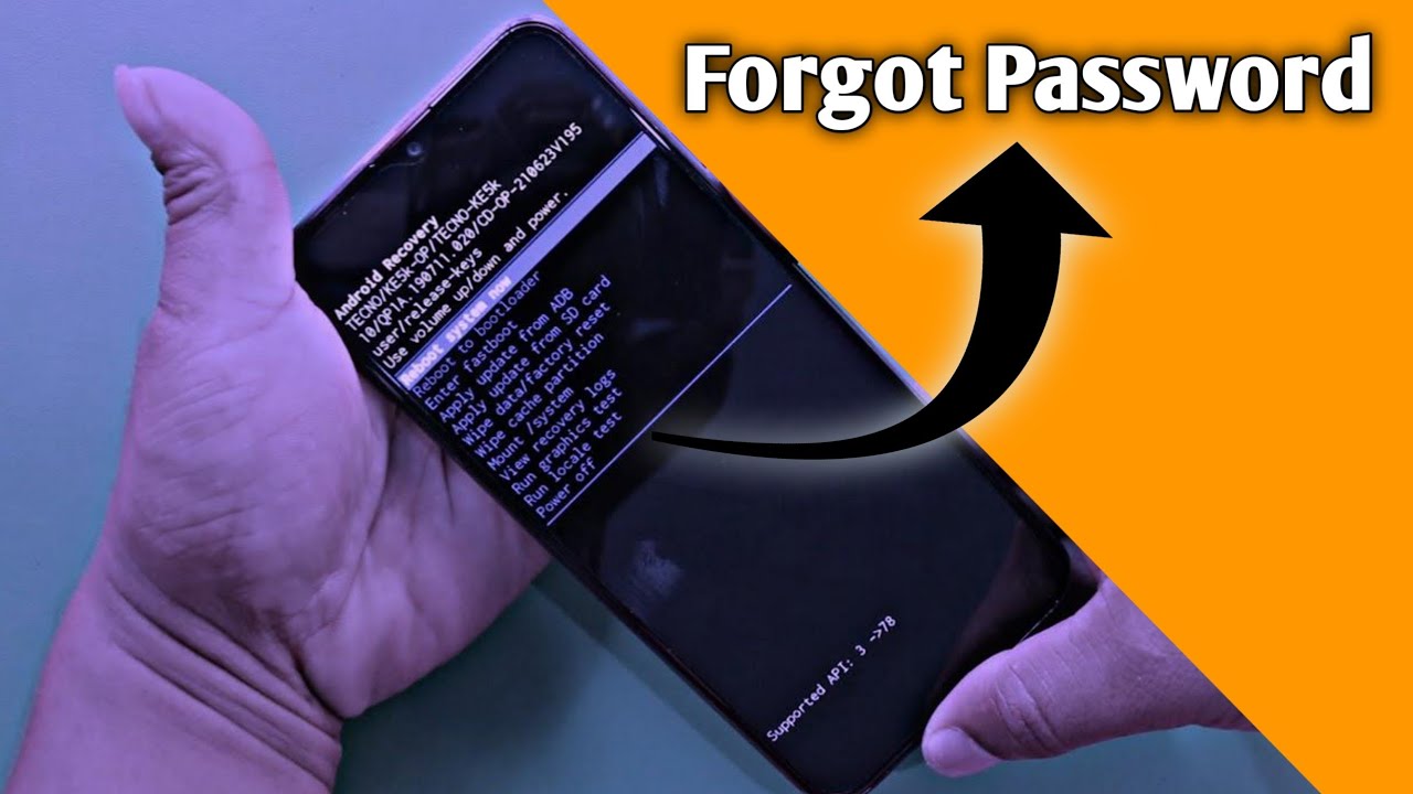 Unlock Android Phone Password Without Losing Data How To Unlock Phone If Forgot Password Youtube 