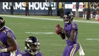 Lamar to Marquise - TD 1 vs. Rams