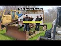 Cat d6h  d5 dozers  skid loader  jd 4020  1966 chevy pickup  sidle auction results 041324