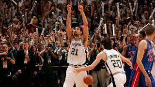 2005 NBA Finals: San Antonio Spurs vs. Detroit Pistons (Full Series Highlights)