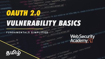 OAuth 2.0 and Its Vulnerabilities Basic Explained in Tamil | Web Application Security Testing